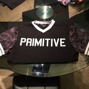 Primitive Baseball Style Tee